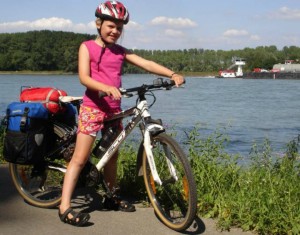 Cykeltur børn cykel bagage Rhinen Donau - Alle Ud