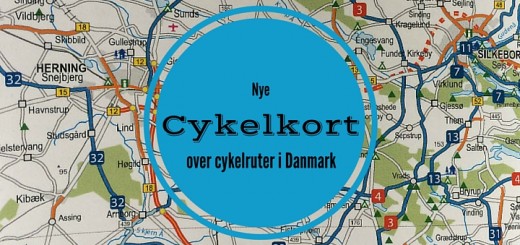 Nye cykelkort over cykelruter i Danmark