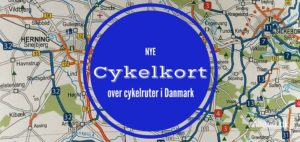 Cykelkort Danmark - nye kort 2017