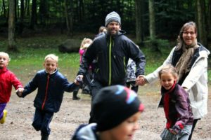 Go Nature Familieevent med Alle Ud Opvarmning