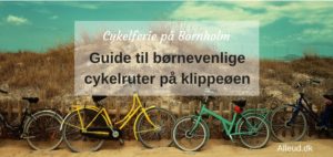 Bornholm Cykelferie Børn Familie Banestie