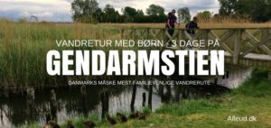 Gendarmstien Vandretur Vandring børn familie