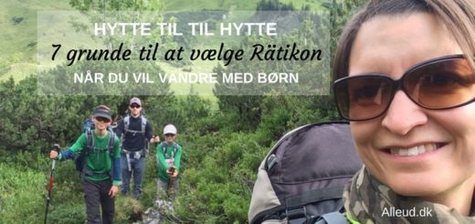 Vandring med børn familie vandretur Rätikon Østrig Vorarlberg