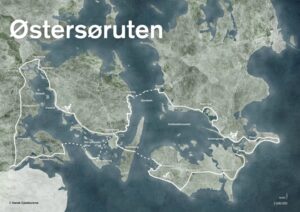 Kort Østersøruten Nationalrute 8 Oversigt Ruteforløb