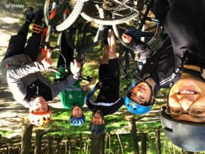 Trailcenter Bornholm MTB mountainbike familie familievenlige spor guidet tur
